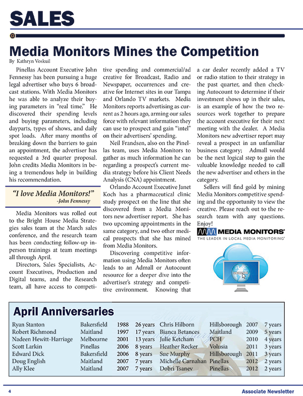 Media Monitors Mines the Competition